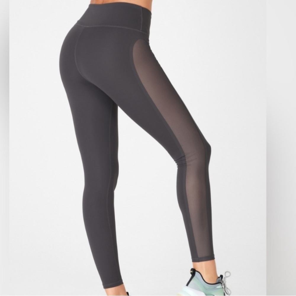 Fabletics High-Waisted PureLuxe Mesh Legging